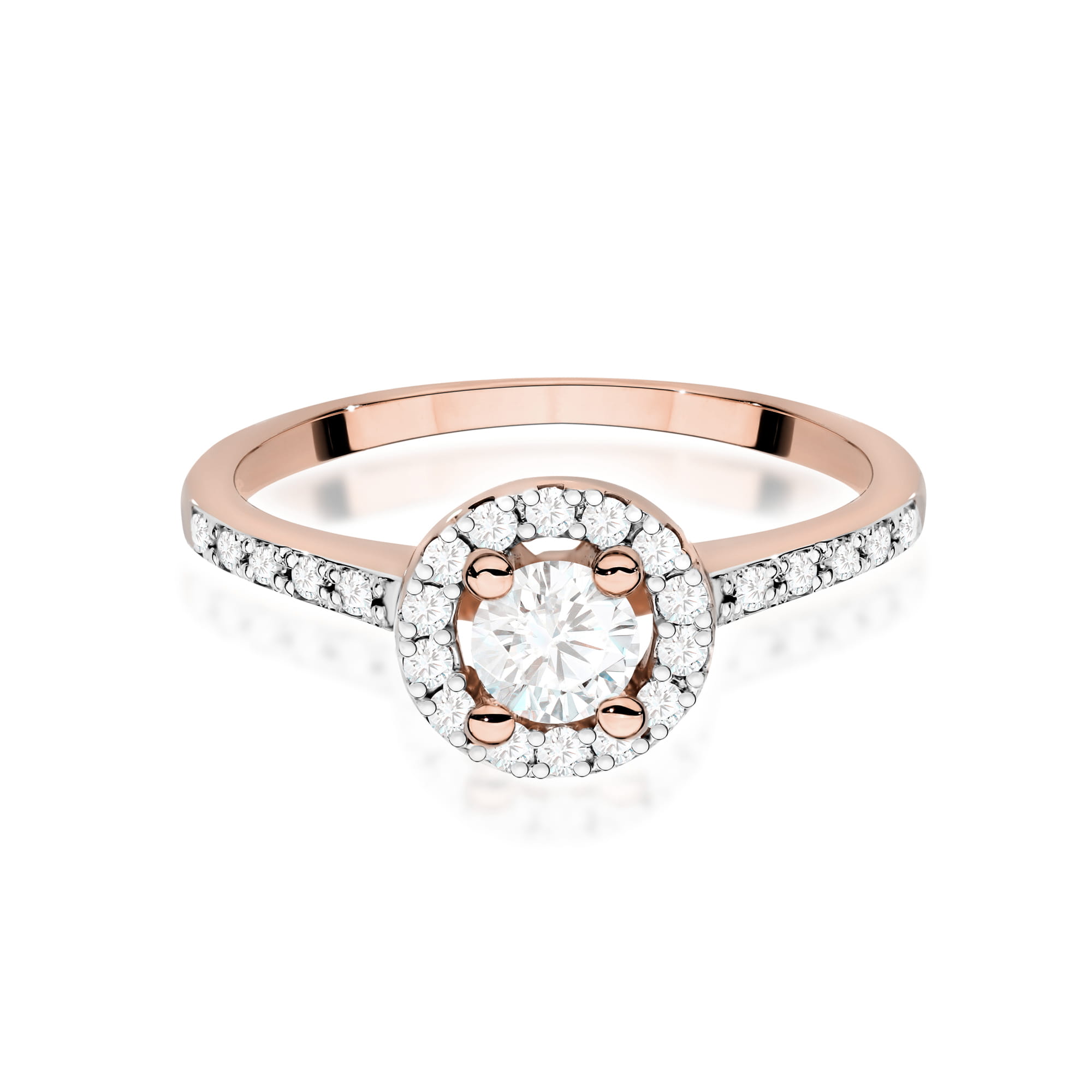 Gold Ring With Diamonds