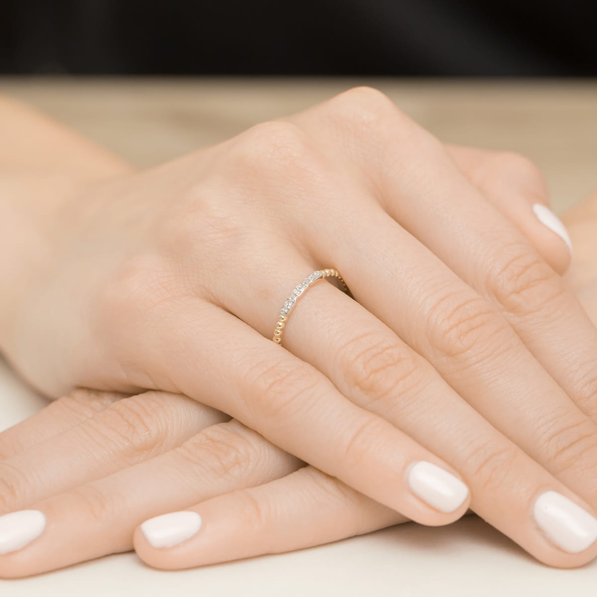 Auksinis Žiedas Su Deimantu