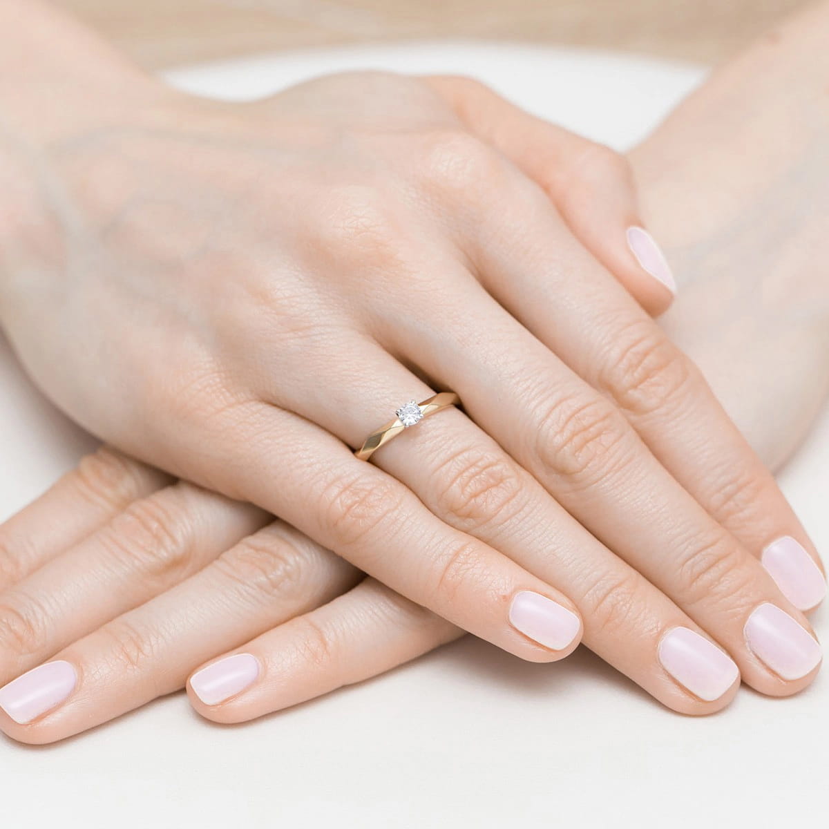 Gold Ring With Diamond