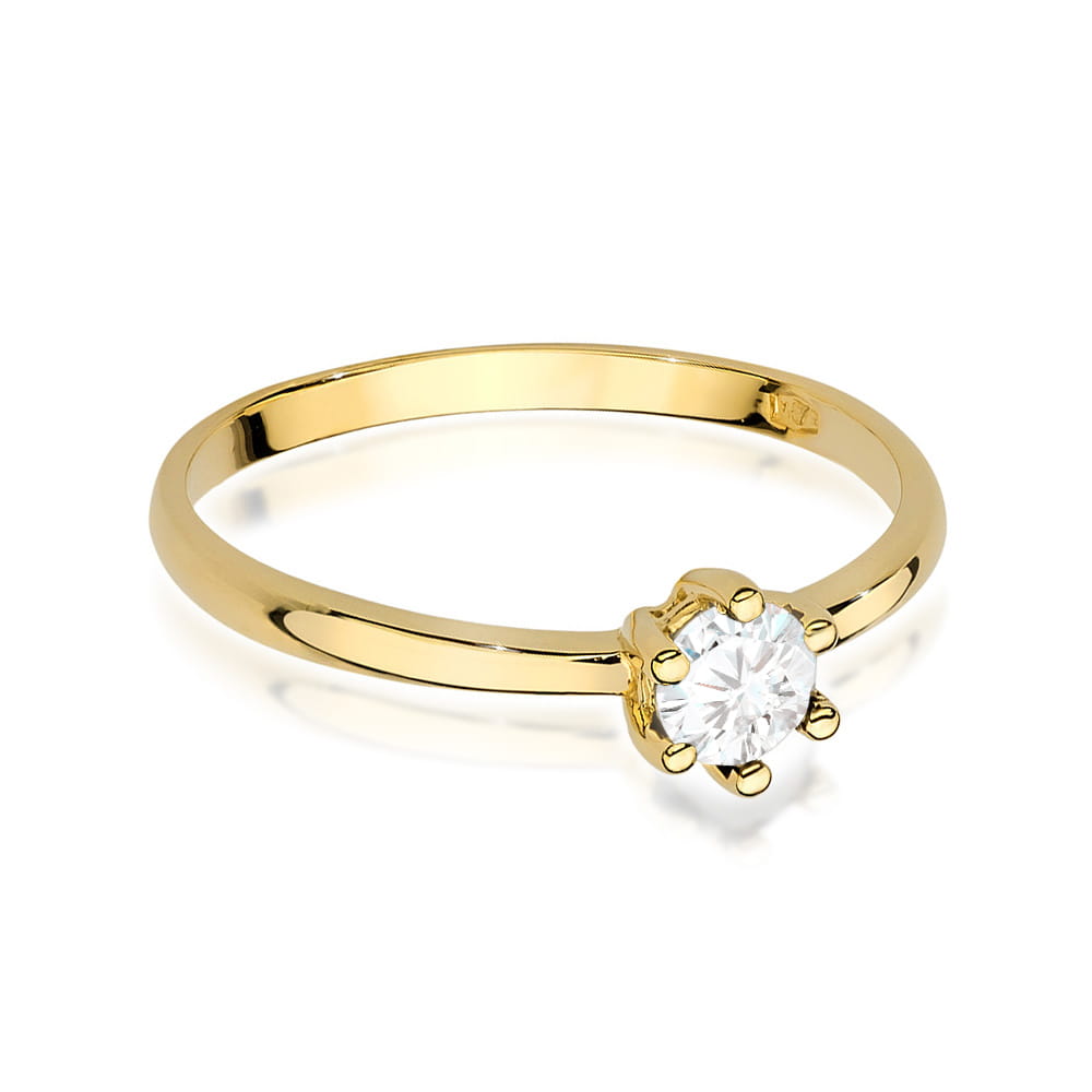 Gold Ring With Diamond