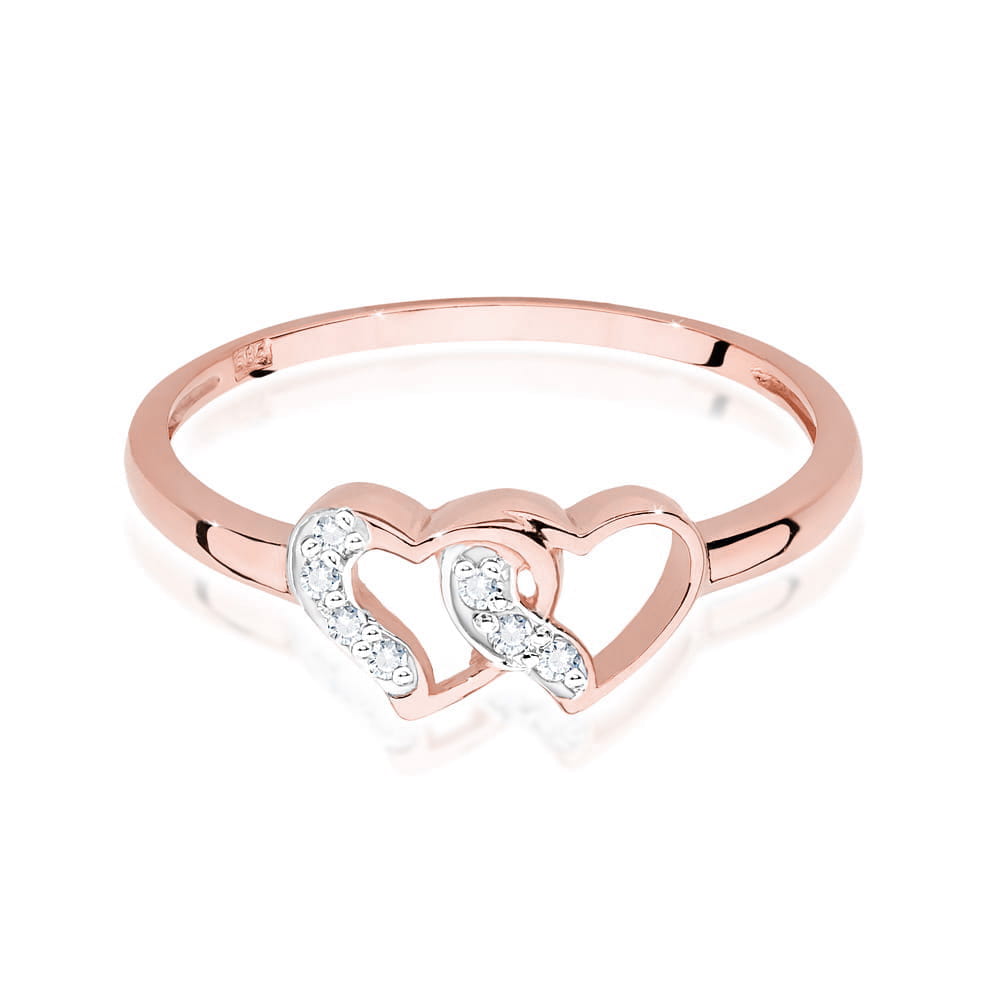 Auksinis Žiedas Su Deimantu