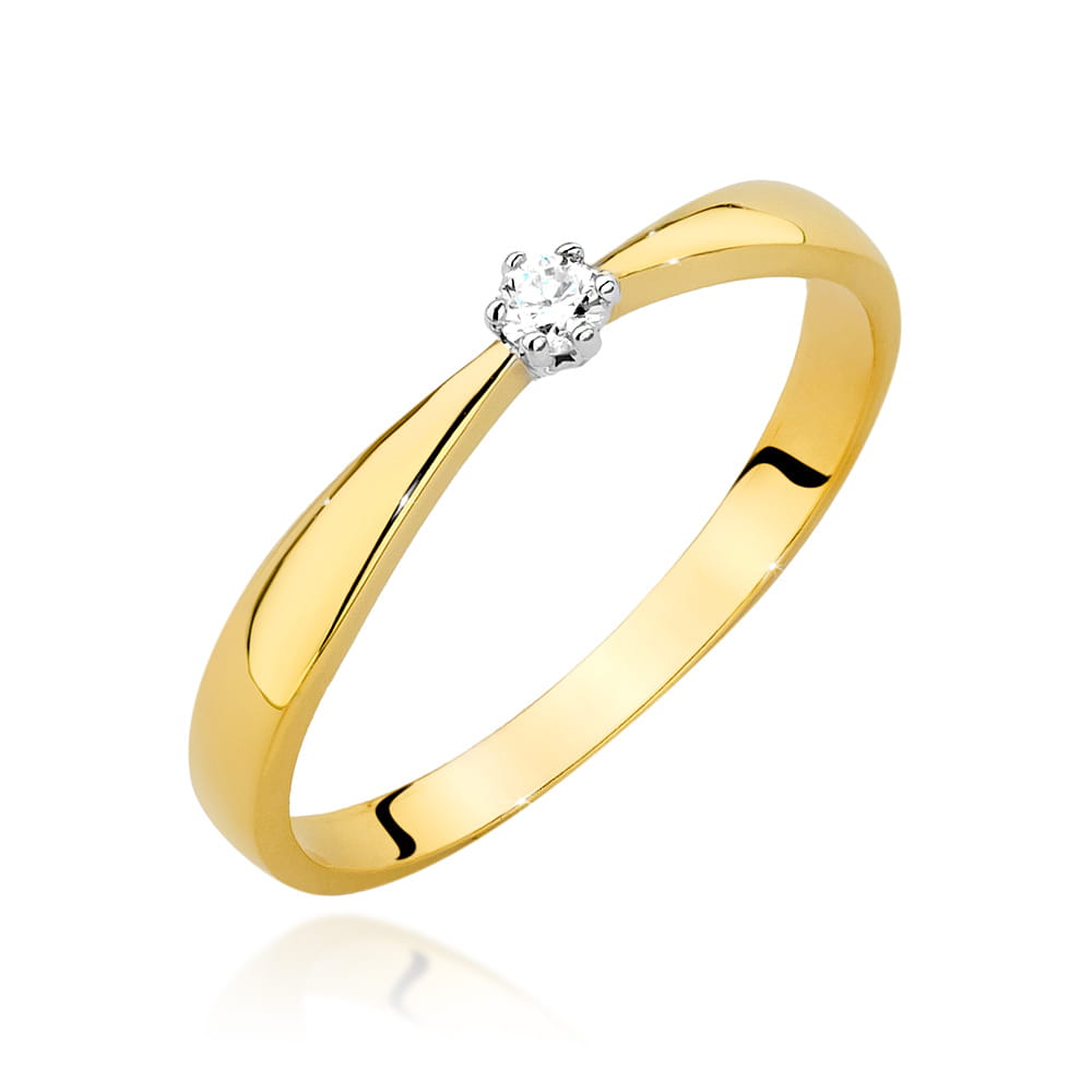 Gold Ring With Diamond