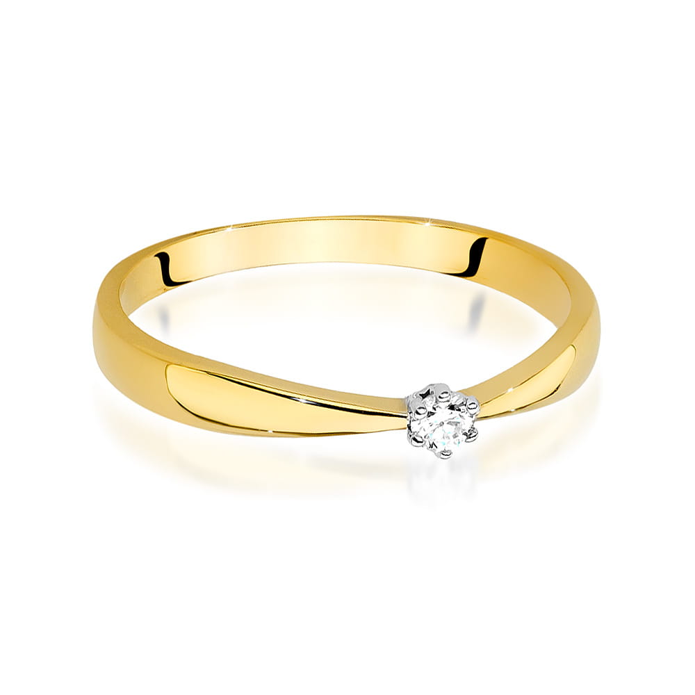 Gold Ring With Diamond