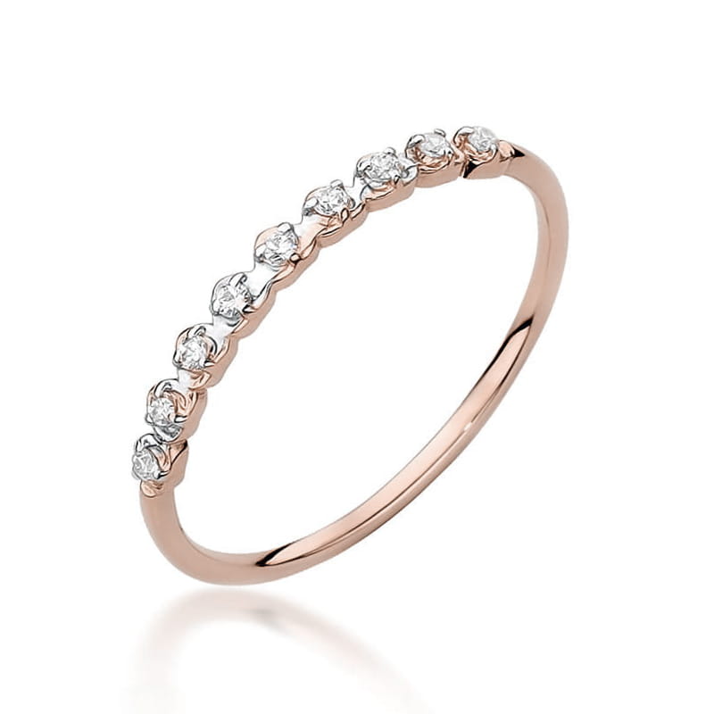 Gold Ring With Diamonds