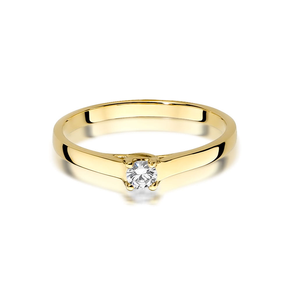 Gold Ring With Diamonds