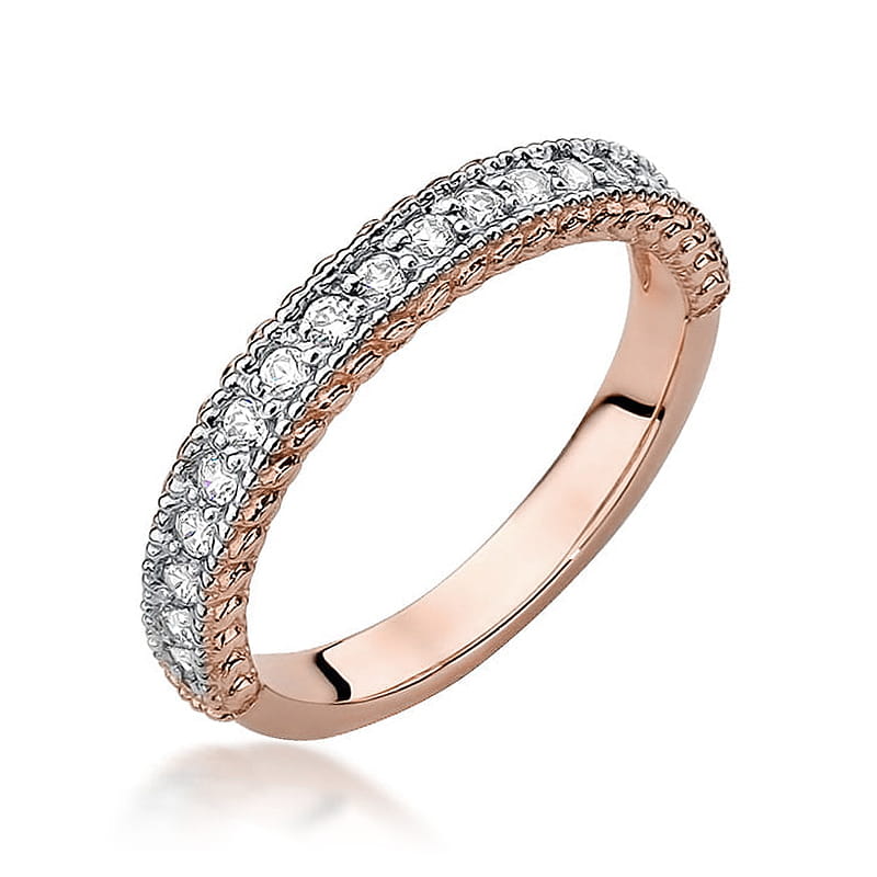 Gold Ring With Diamonds