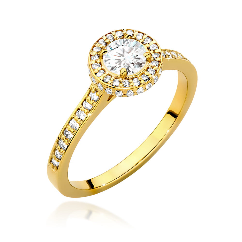 Gold Ring With Diamonds