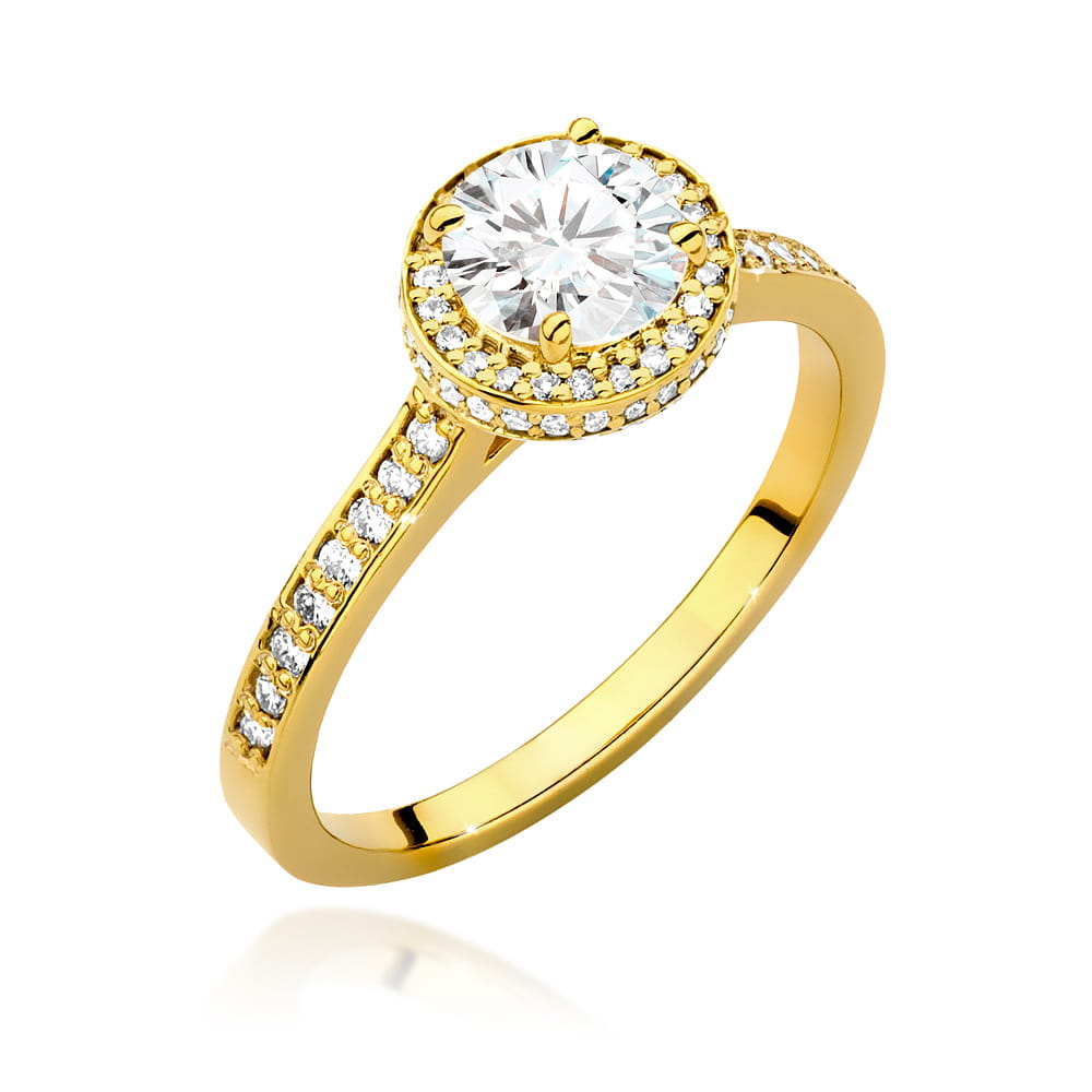 Gold Ring With Diamonds