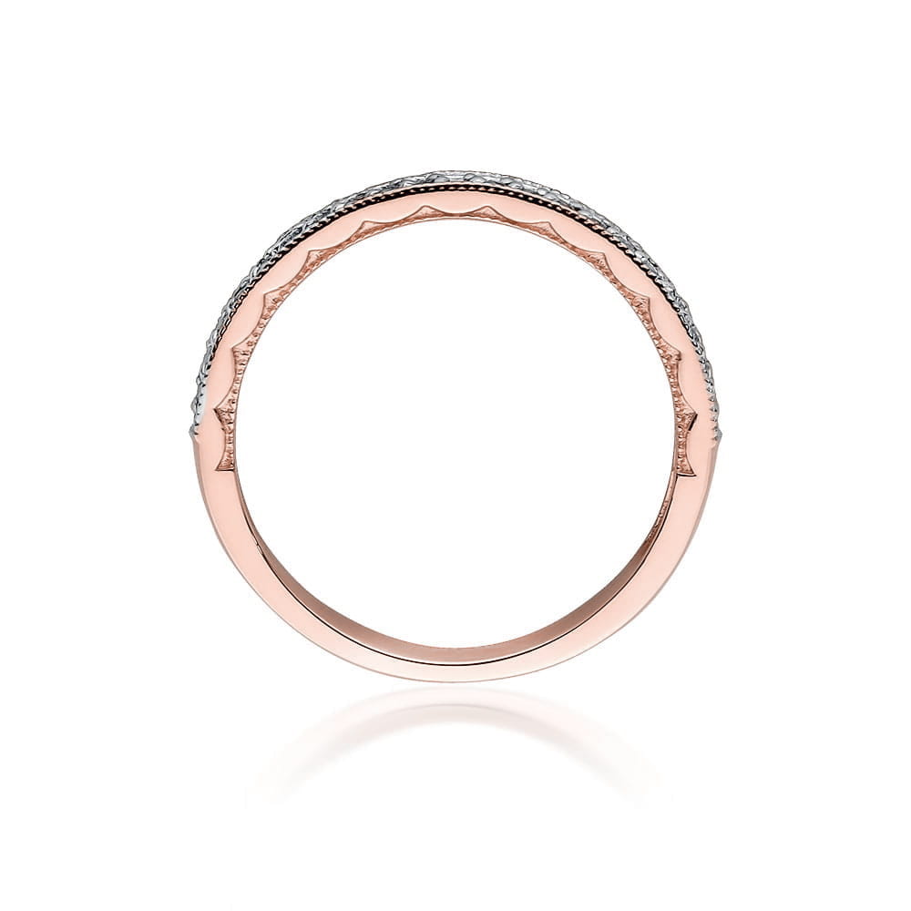 Auksinis Žiedas Su Deimantais