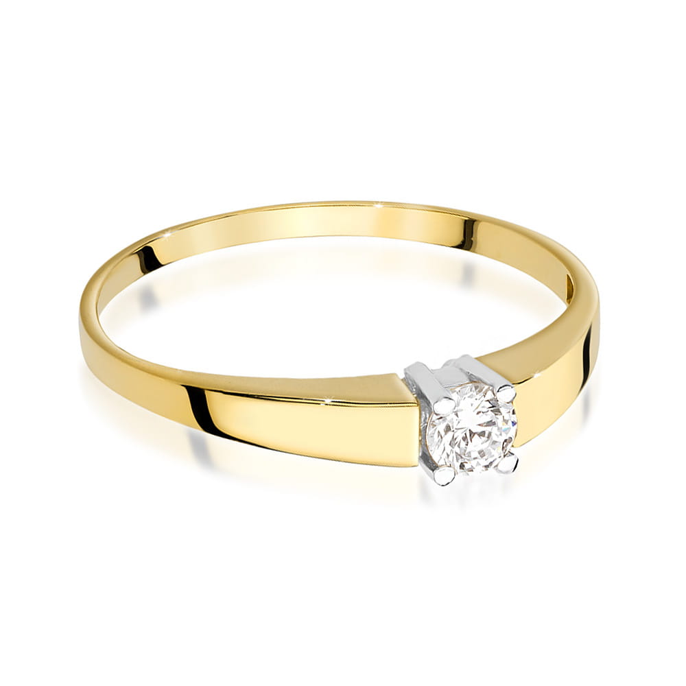 Gold Ring With Diamond