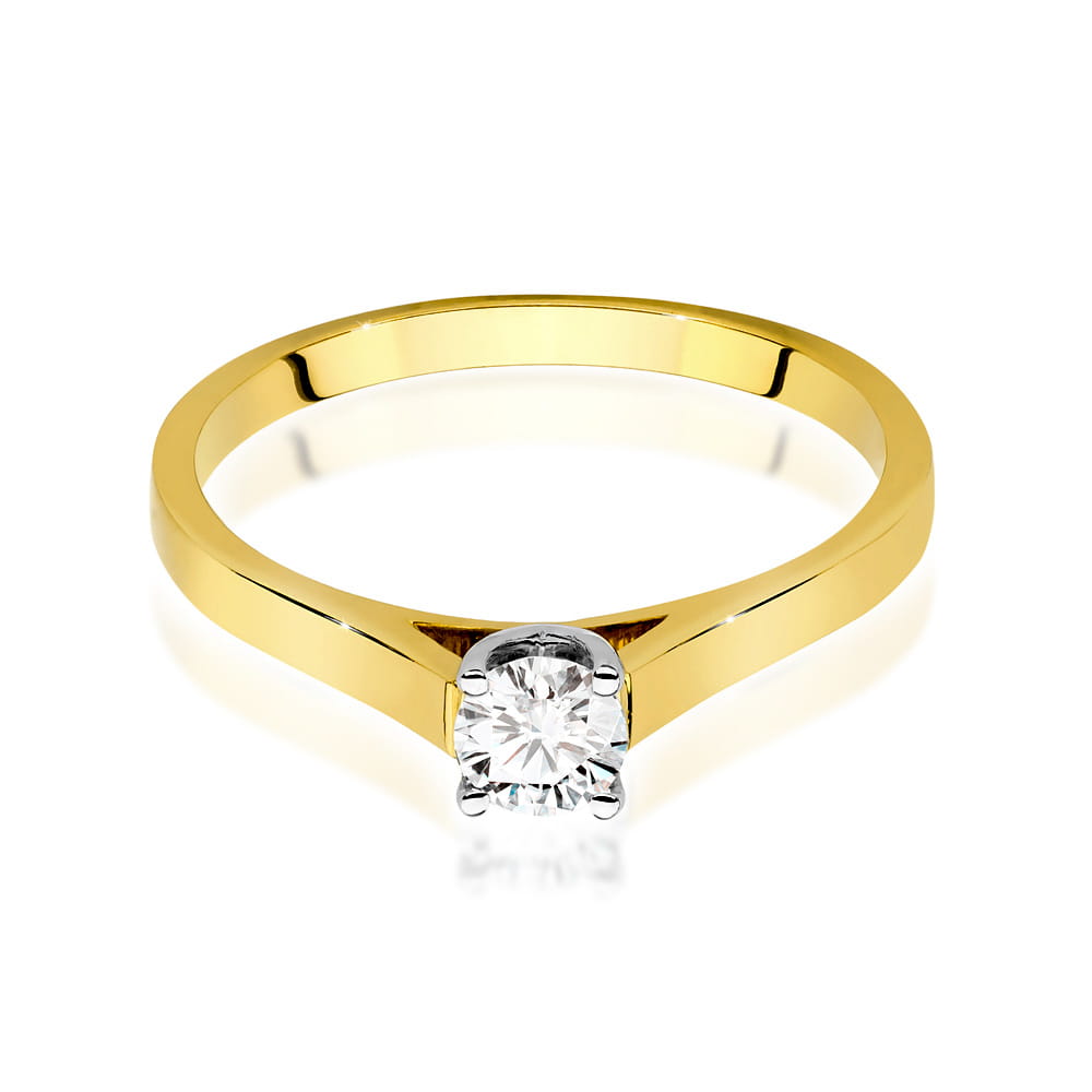 Gold Ring With Diamond