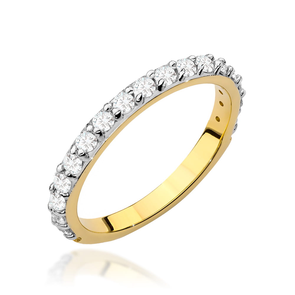 Gold Ring With Diamonds