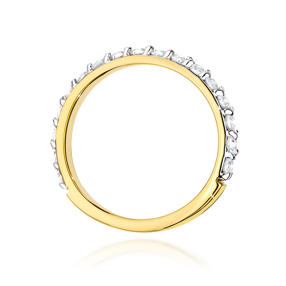 Gold Ring With Diamonds