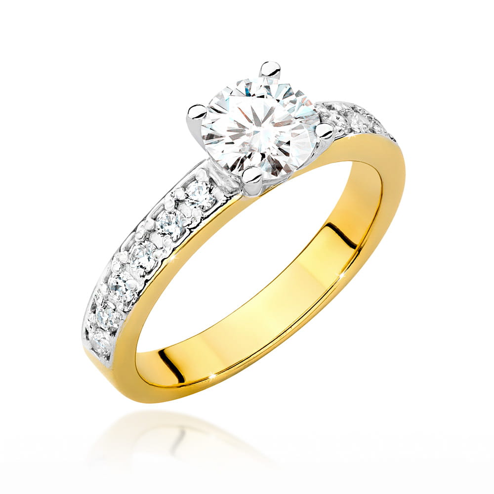 Gold Ring With Diamond