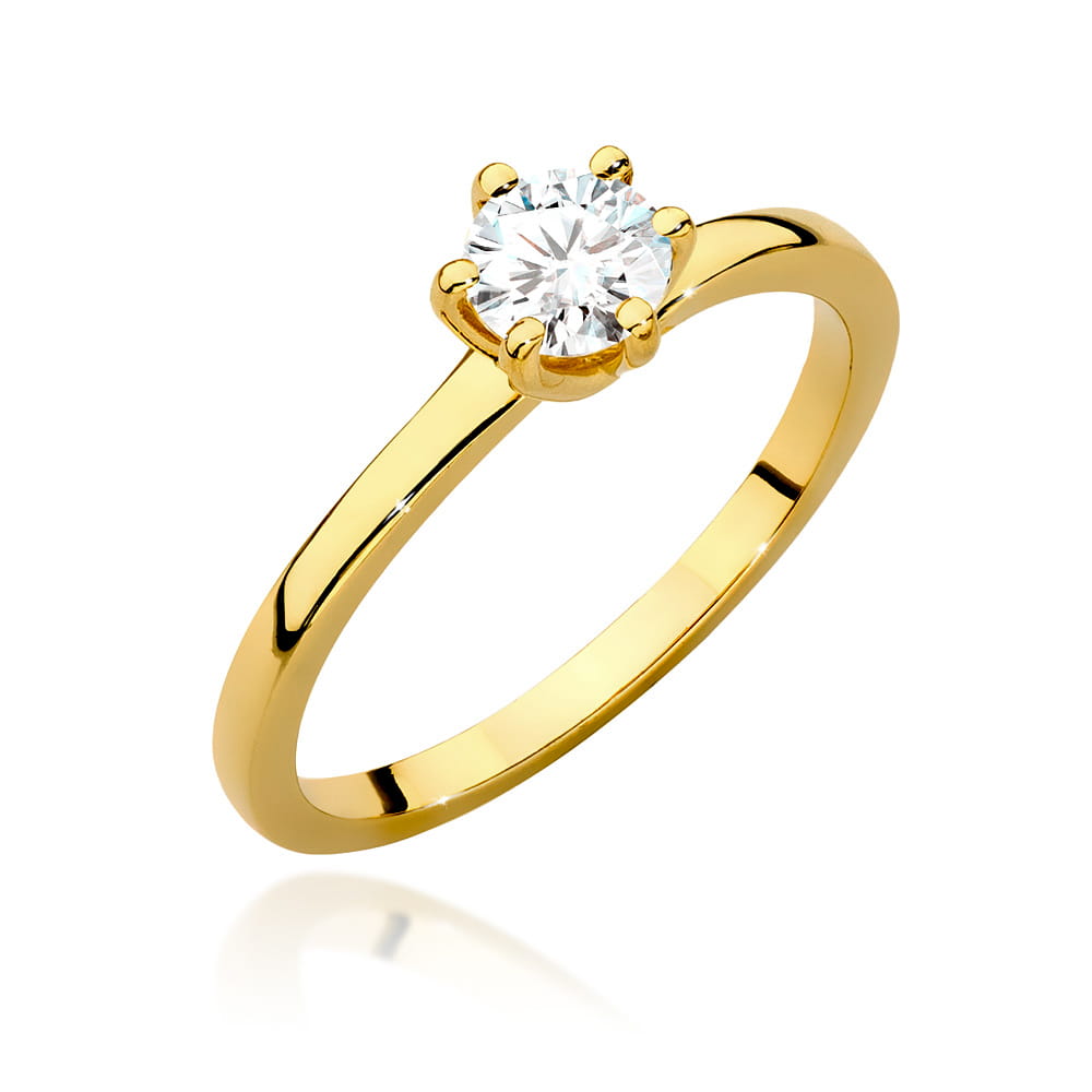 Gold Ring With Diamond