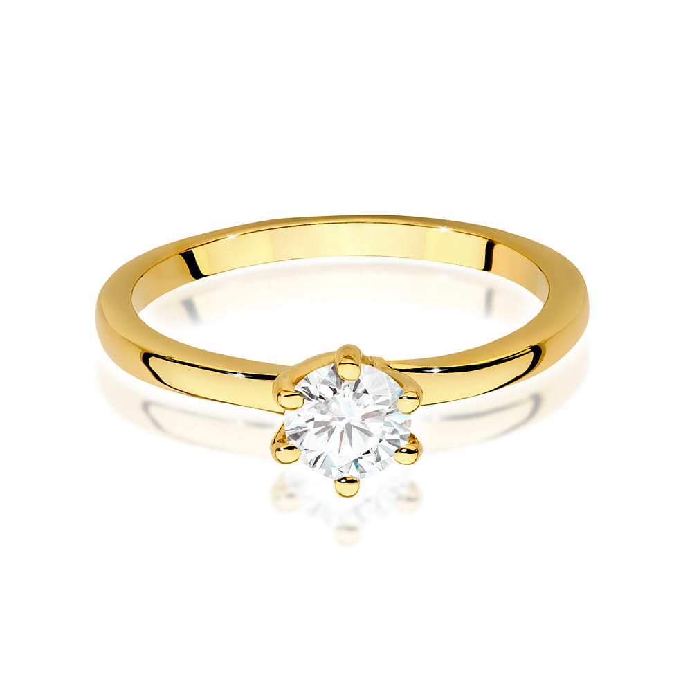 Gold Ring With Diamond