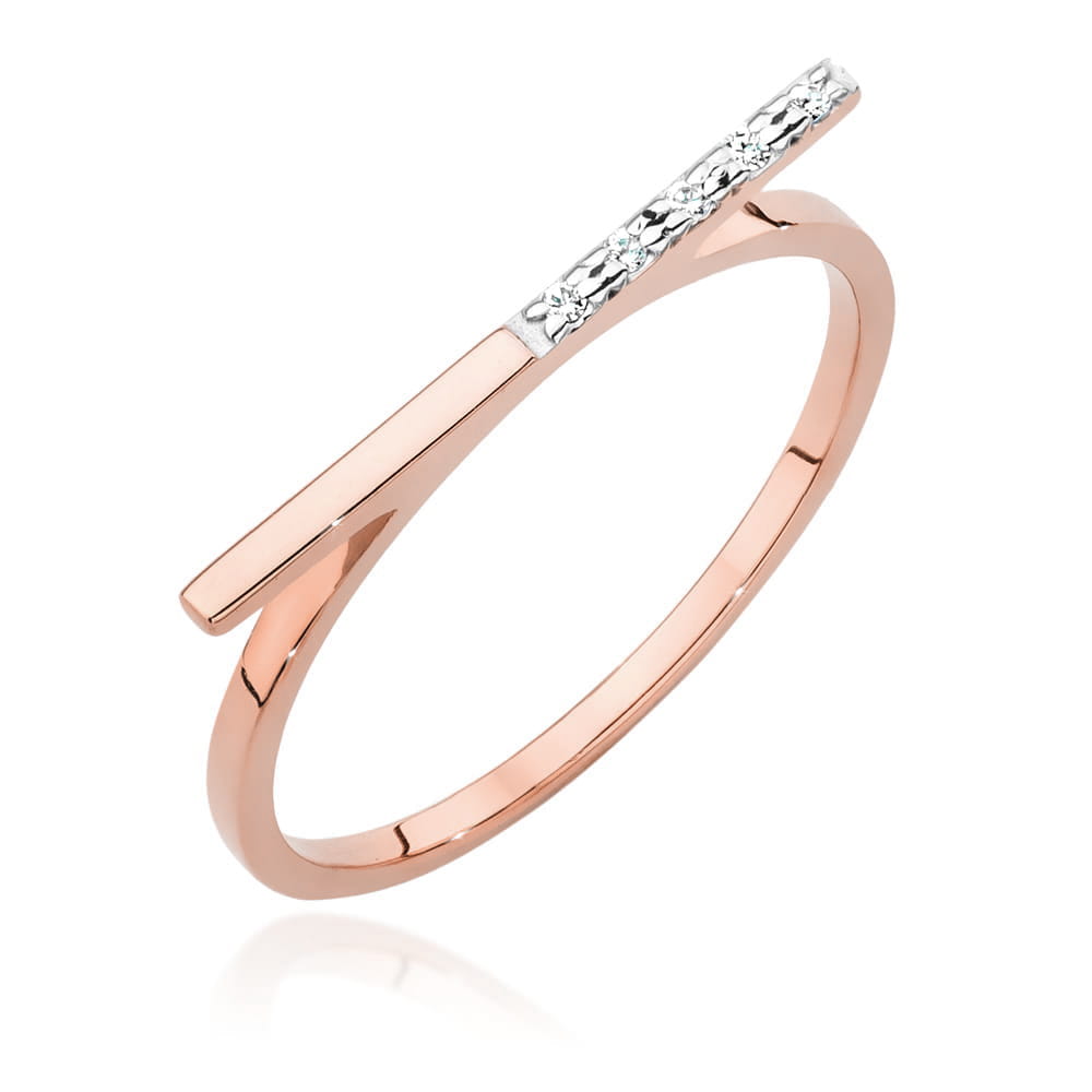 Gold Ring With Diamonds