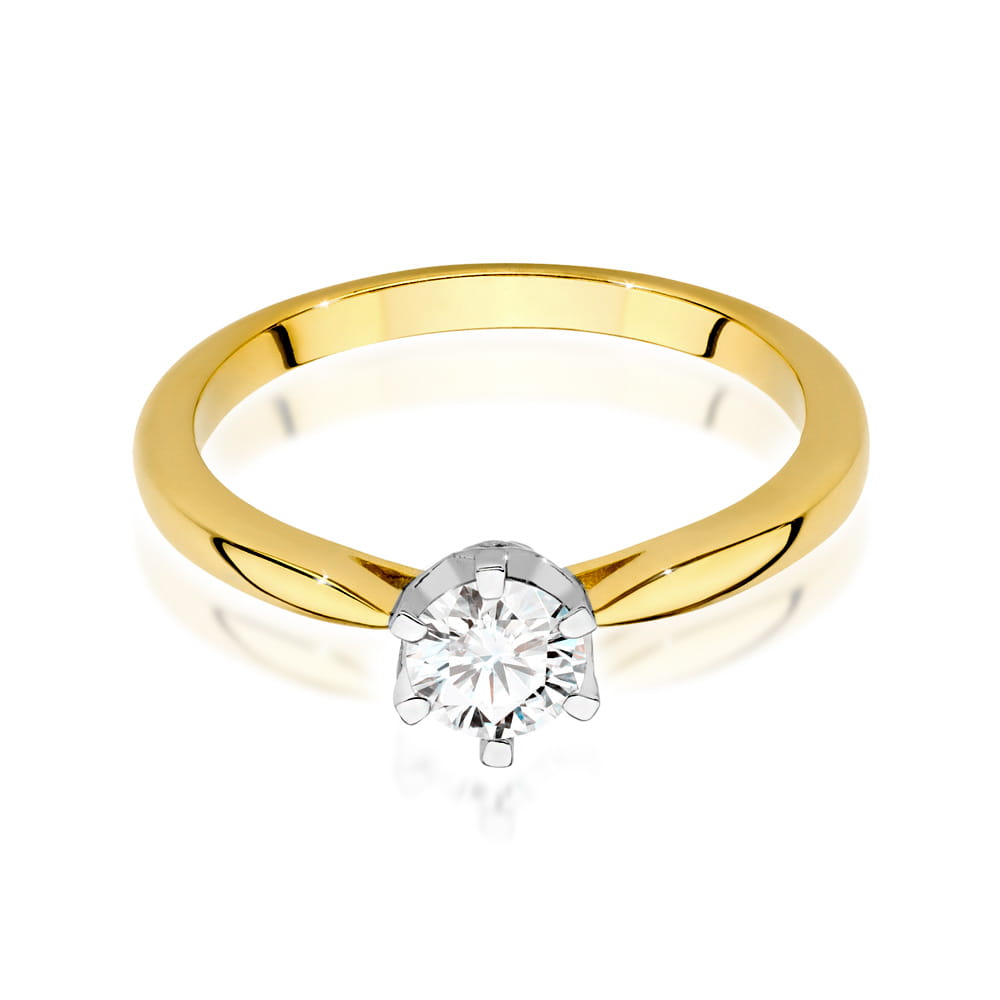 Gold Ring With Diamonds
