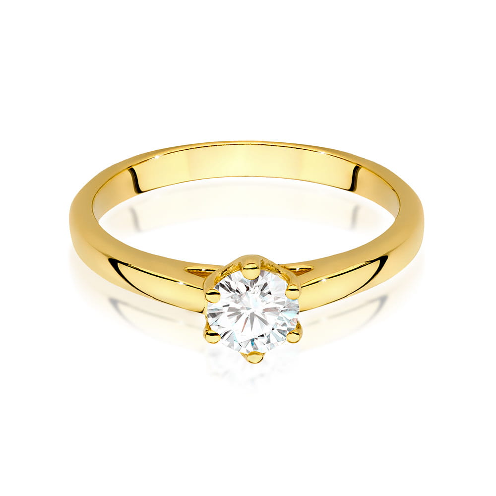 Gold Ring With Diamond