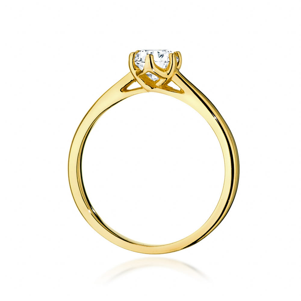Gold Ring With Diamond