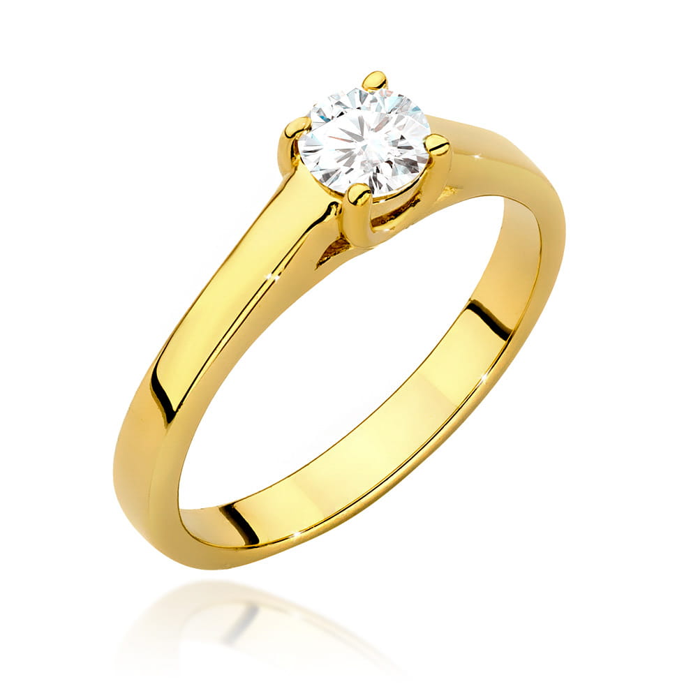 Gold Ring With Diamond