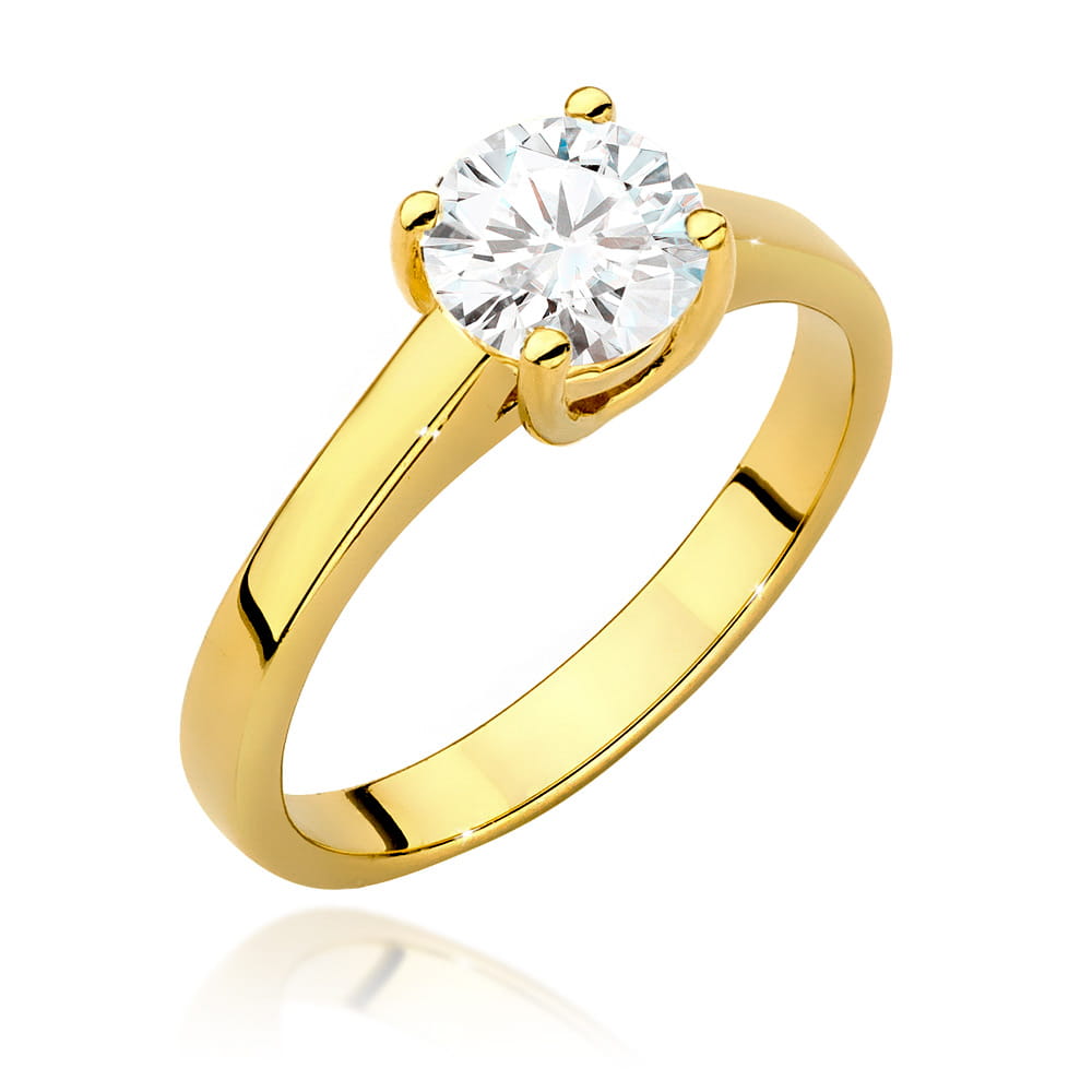 Gold Ring With Diamond