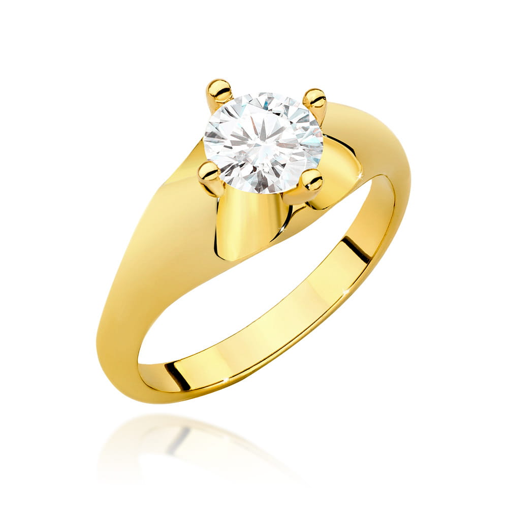 Gold Ring With Diamond
