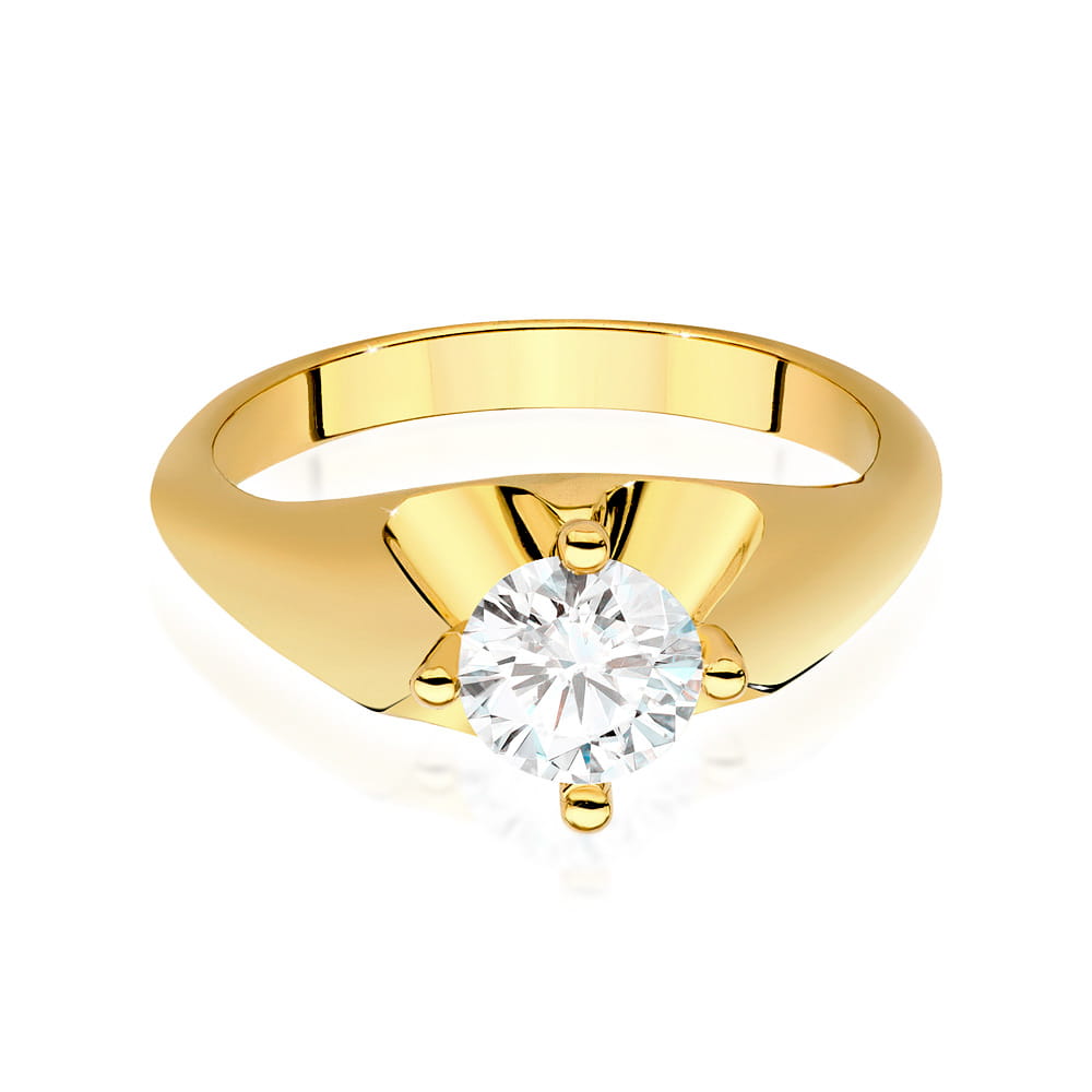 Gold Ring With Diamond