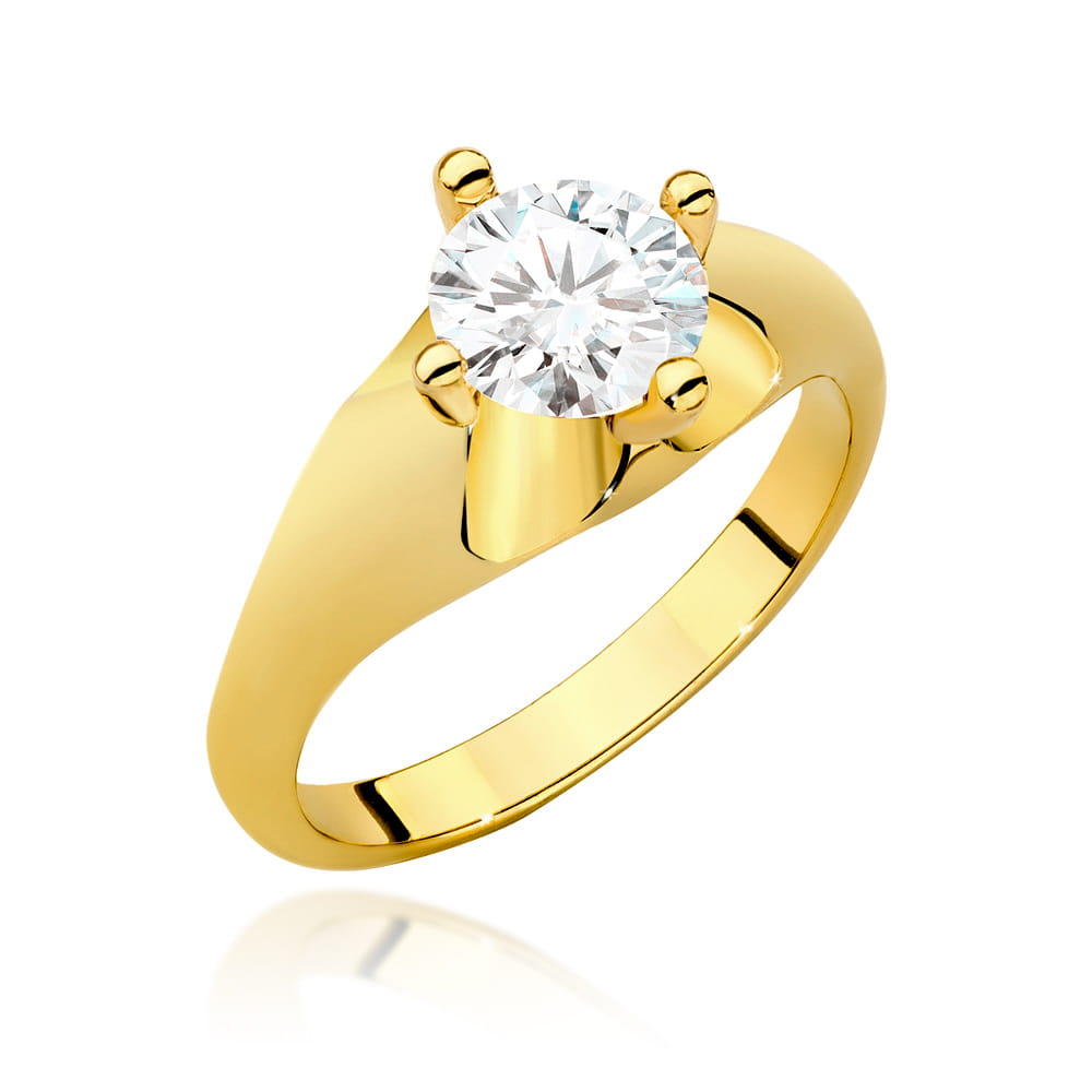 Gold Ring With Diamond