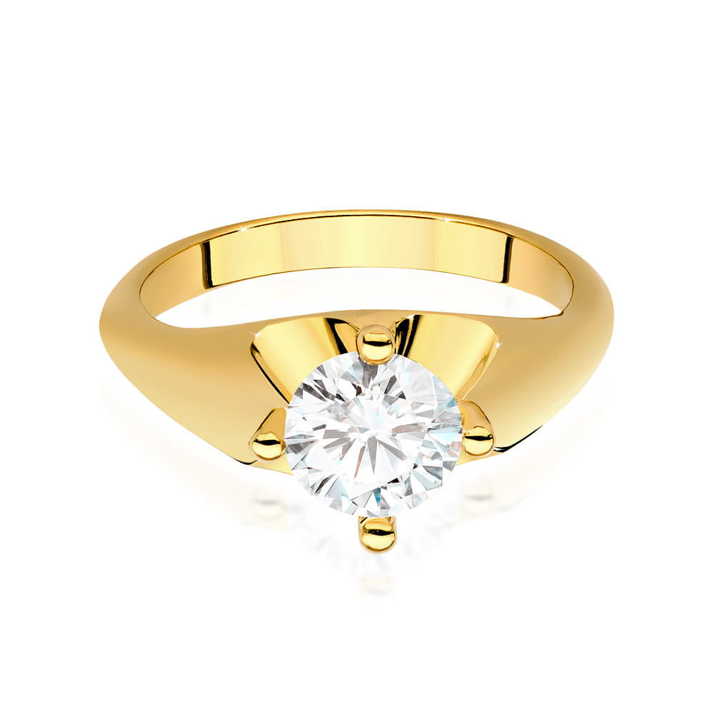Gold Ring With Diamond