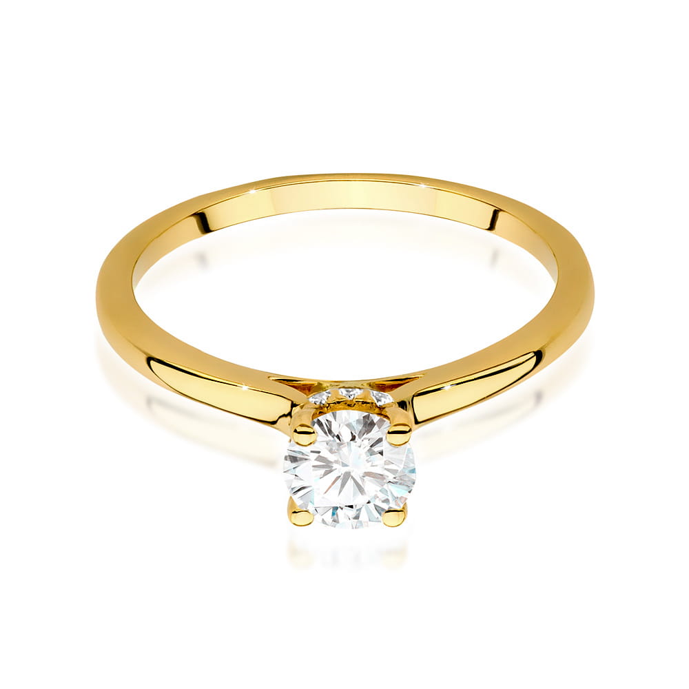 Gold Ring With Diamonds