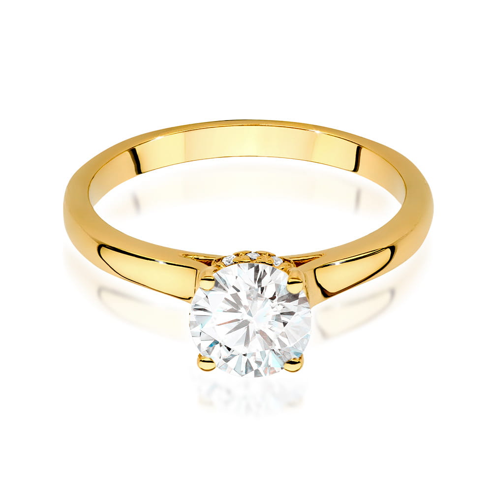 Gold Ring With Diamonds