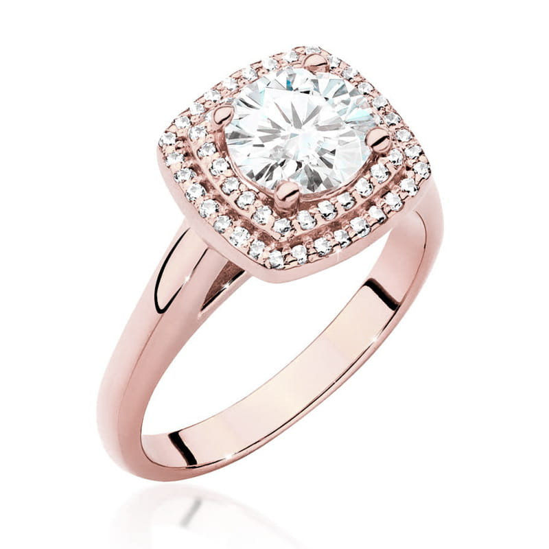 Gold Ring With Diamonds