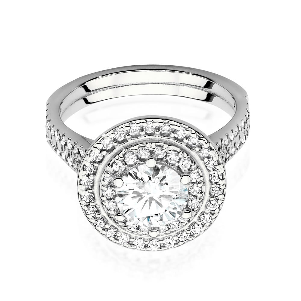 Gold Ring With Diamonds