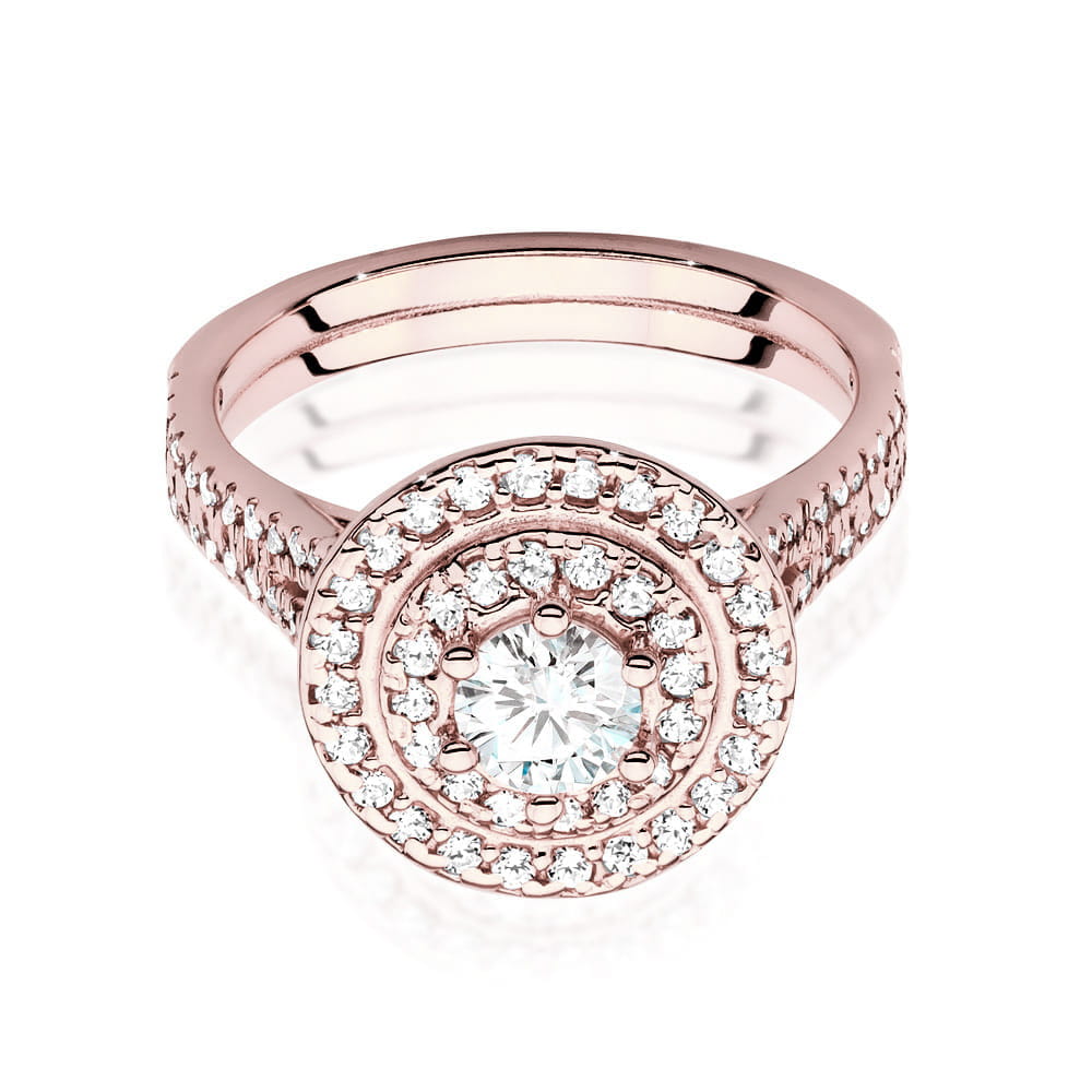 Gold Ring With Diamonds