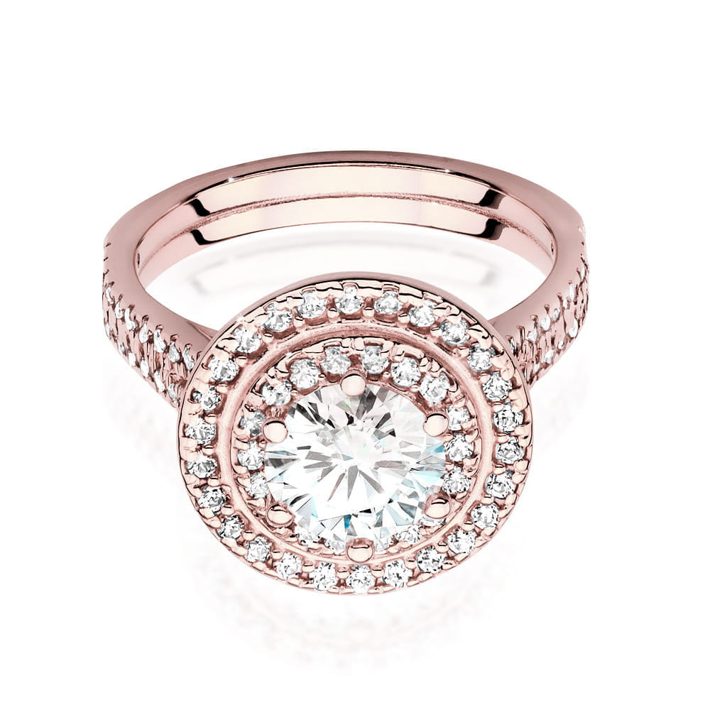 Gold Ring With Diamonds