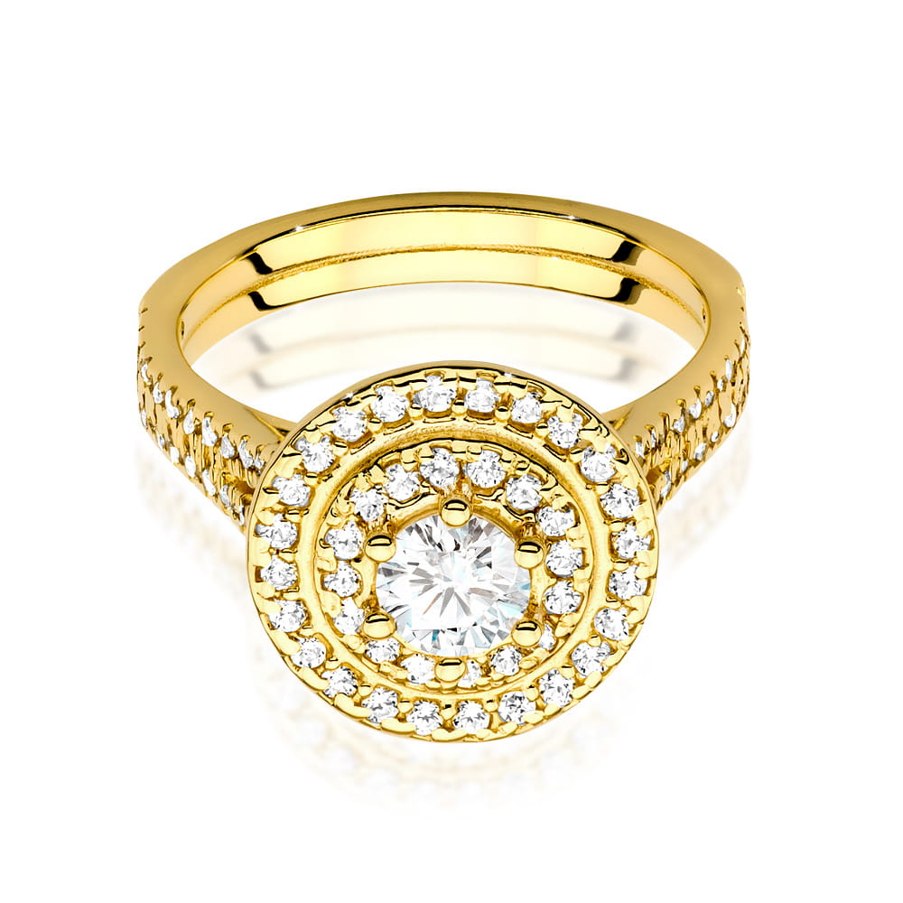 Gold Ring With Diamonds
