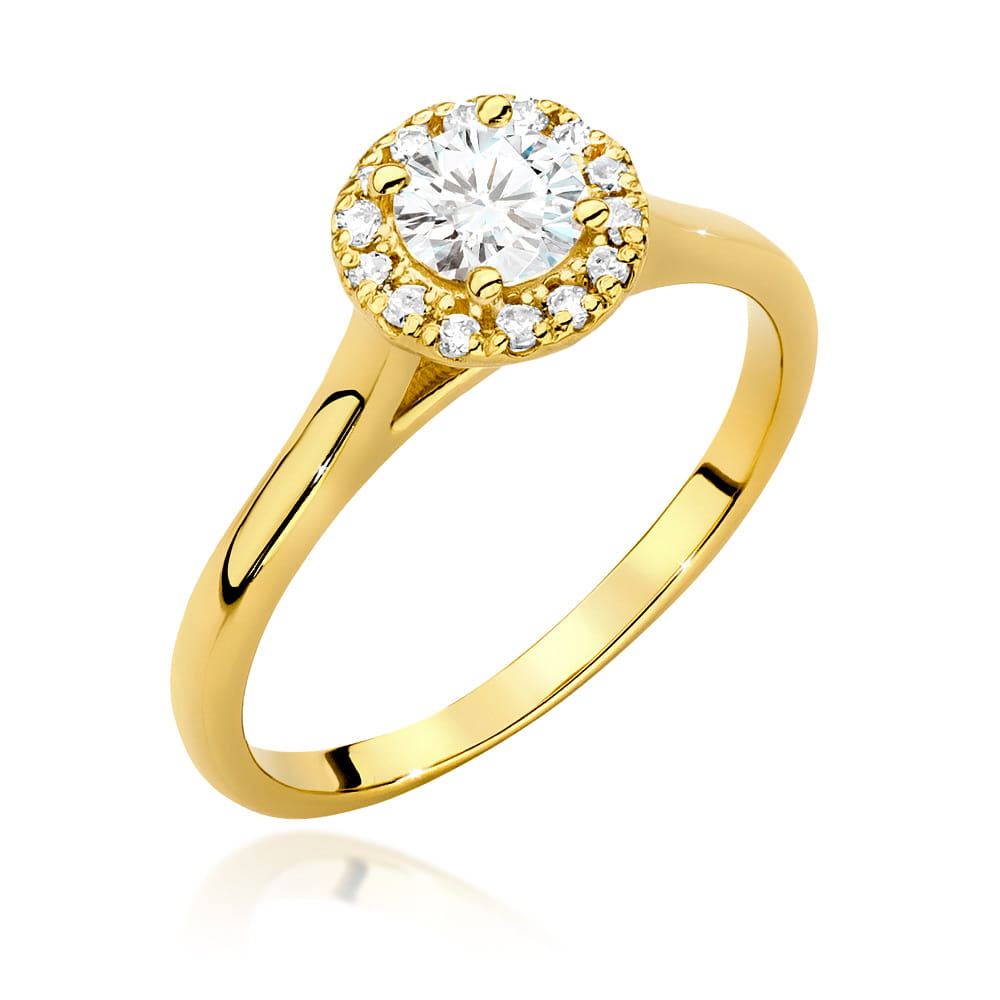 Gold Ring With Diamonds