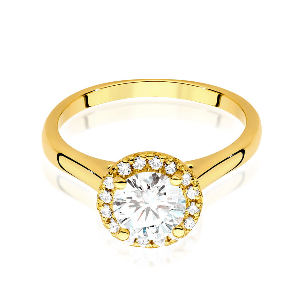 Gold Ring With Diamonds