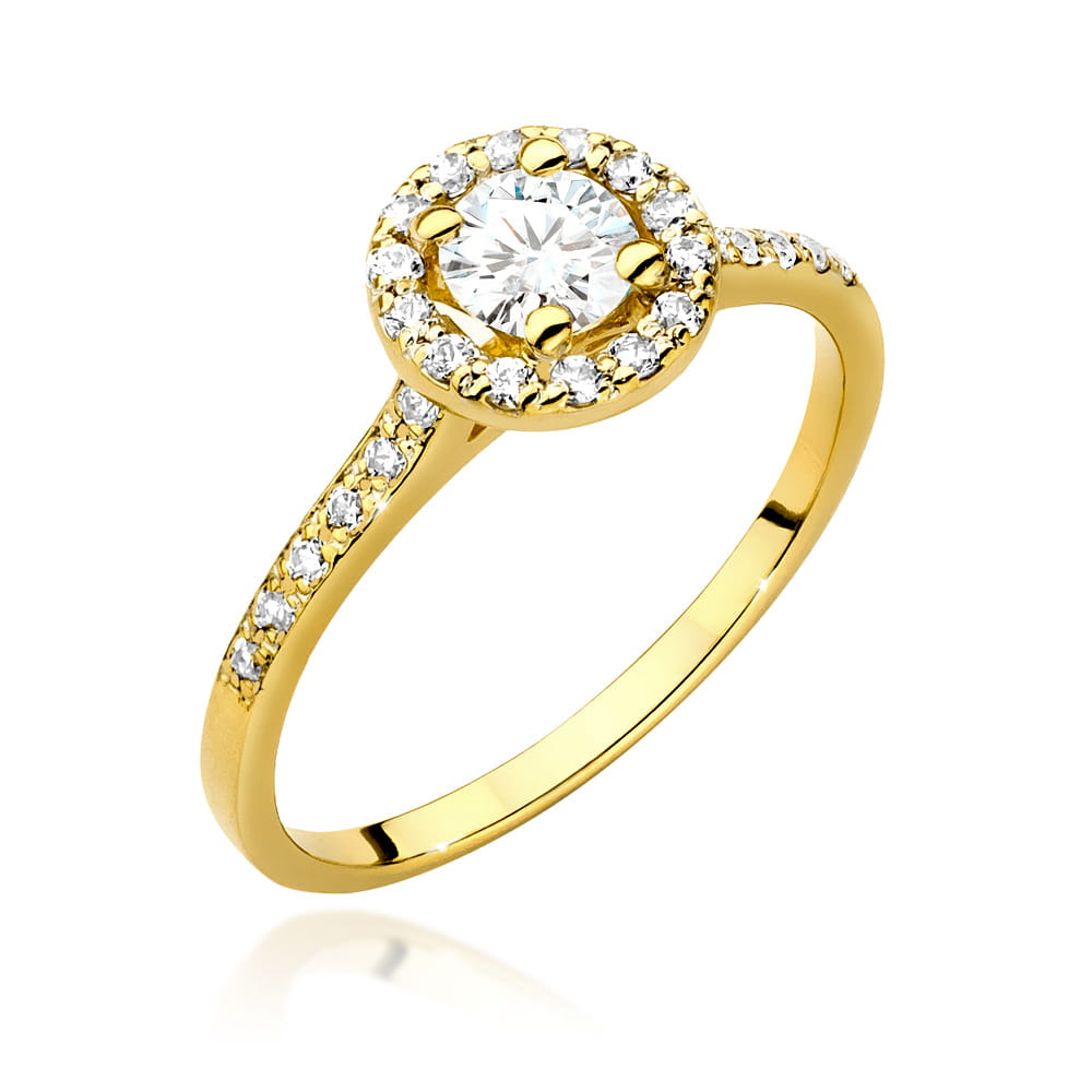 Gold Ring With Diamonds