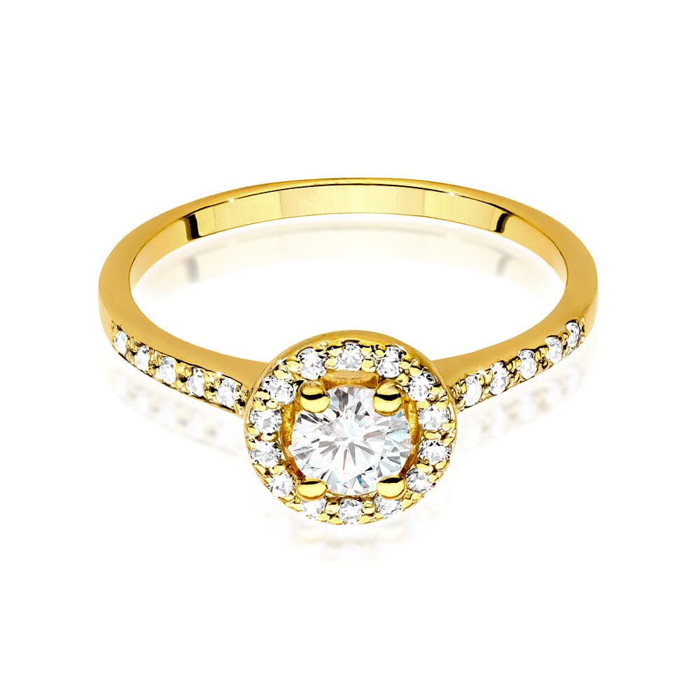 Gold Ring With Diamonds