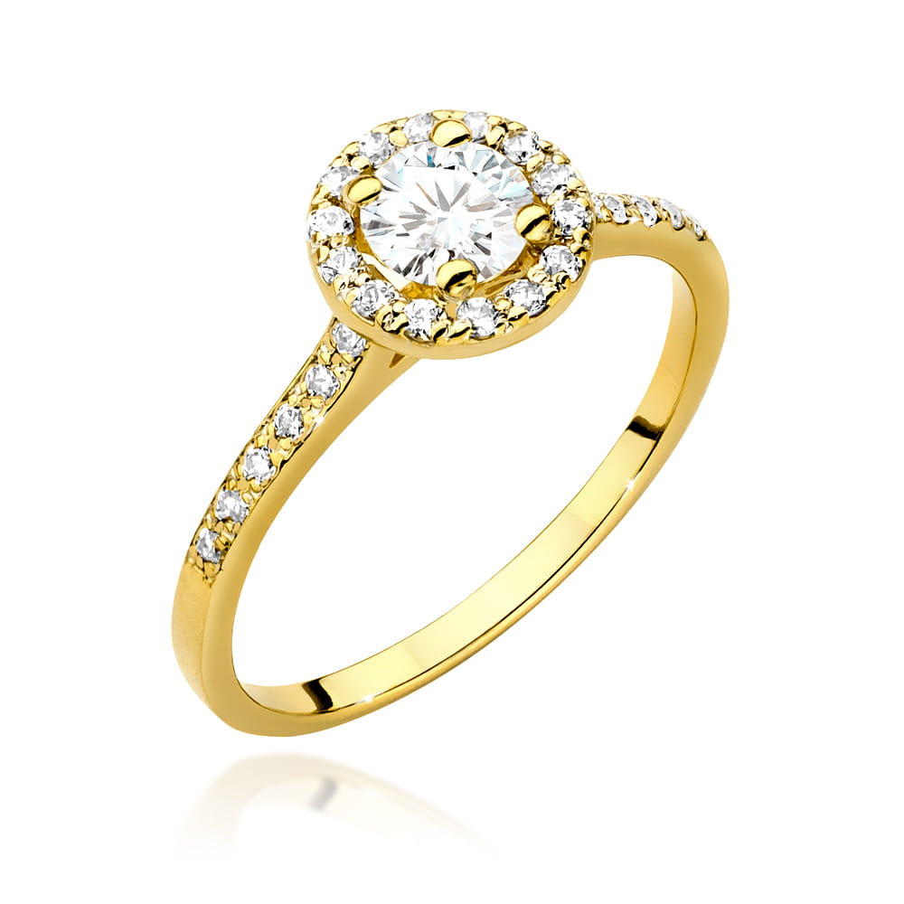 Gold Ring With Diamonds
