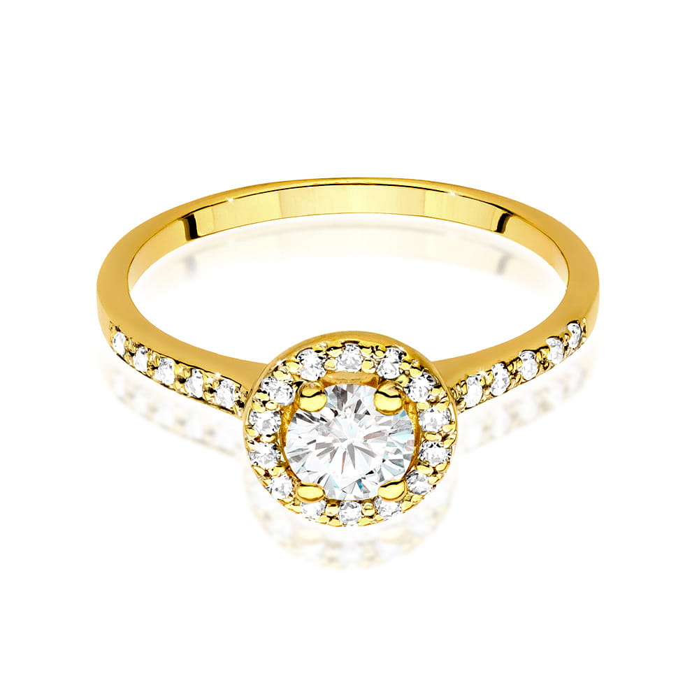 Gold Ring With Diamonds