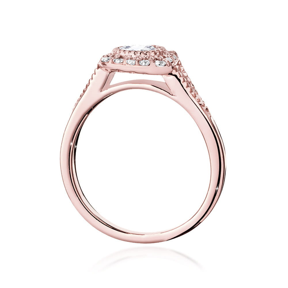 Gold Ring With Diamonds