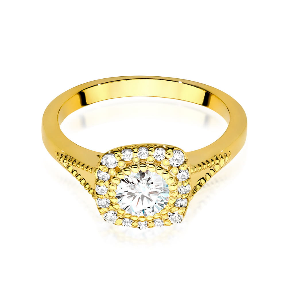Gold Ring With Diamonds