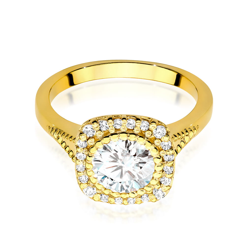 Gold Ring With Diamonds