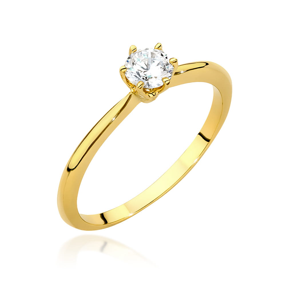 Gold Ring With Diamond