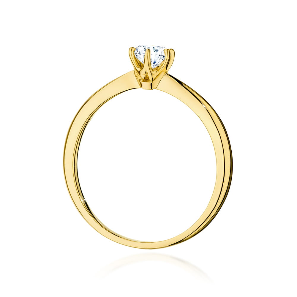 Gold Ring With Diamond
