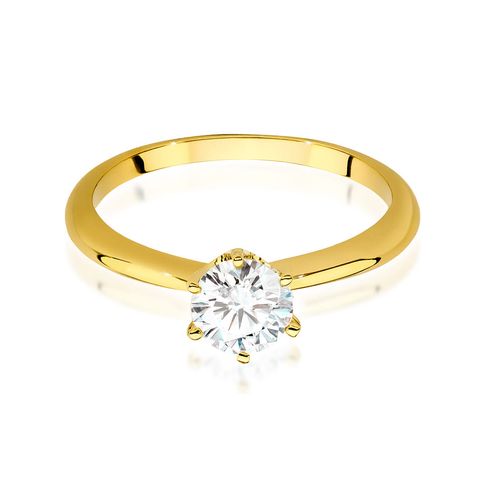 Gold Ring With Diamond