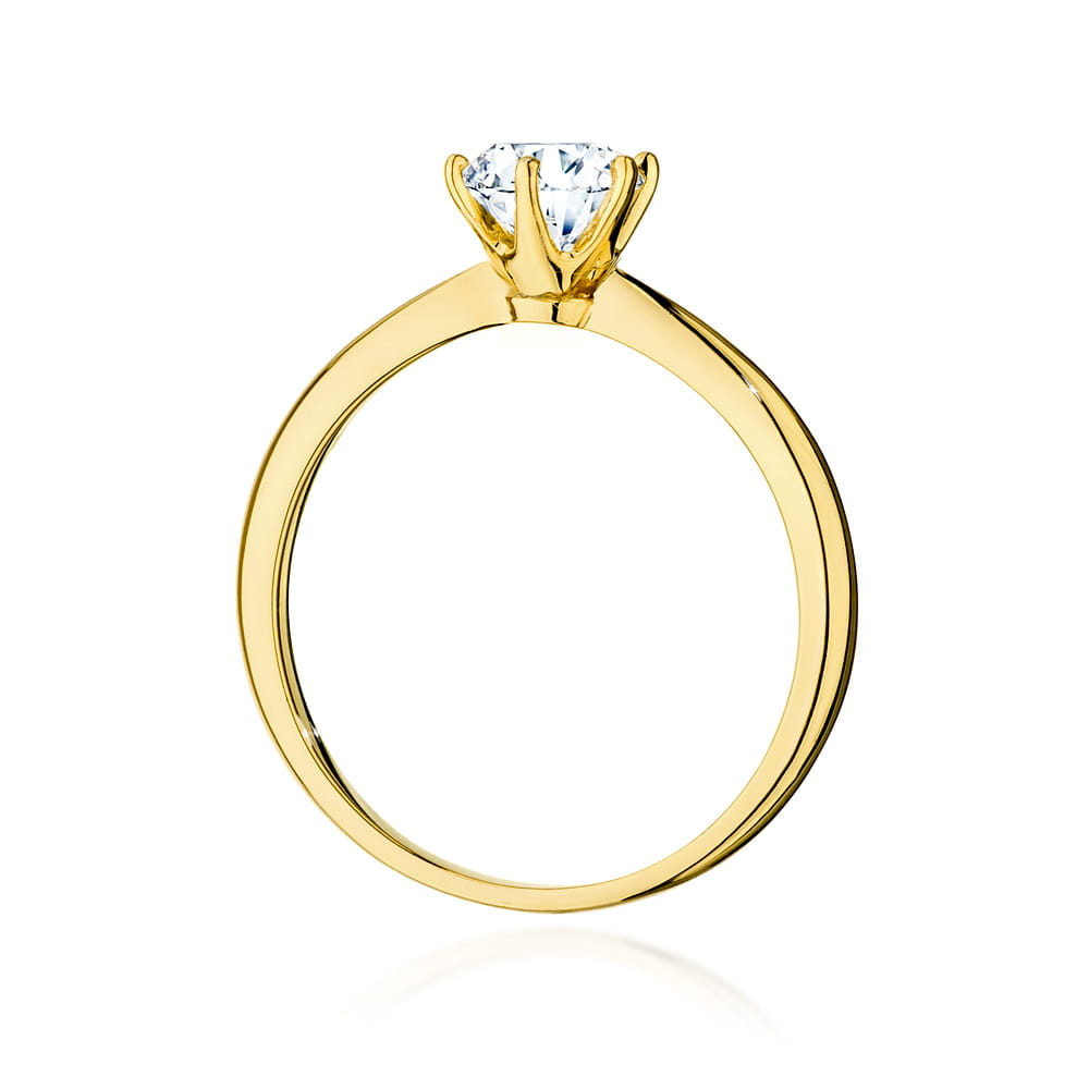 Gold Ring With Diamond